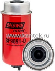 Топливный элемент основной со сливом Baldwin BF9891-D Baldwin  - фото, характеристики, описание.
