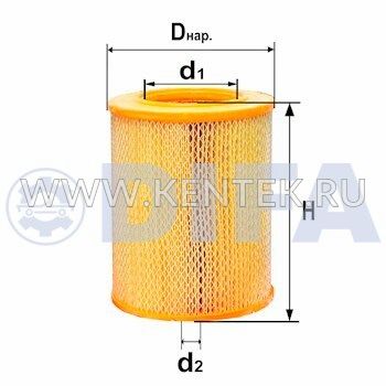 ФИЛЬТРУЮЩИЙ ЭЛЕМЕНТ ОЧИСТКИ ВОЗДУХА DIFA 4308 DIFA 4308 DIFA  - фото, характеристики, описание.