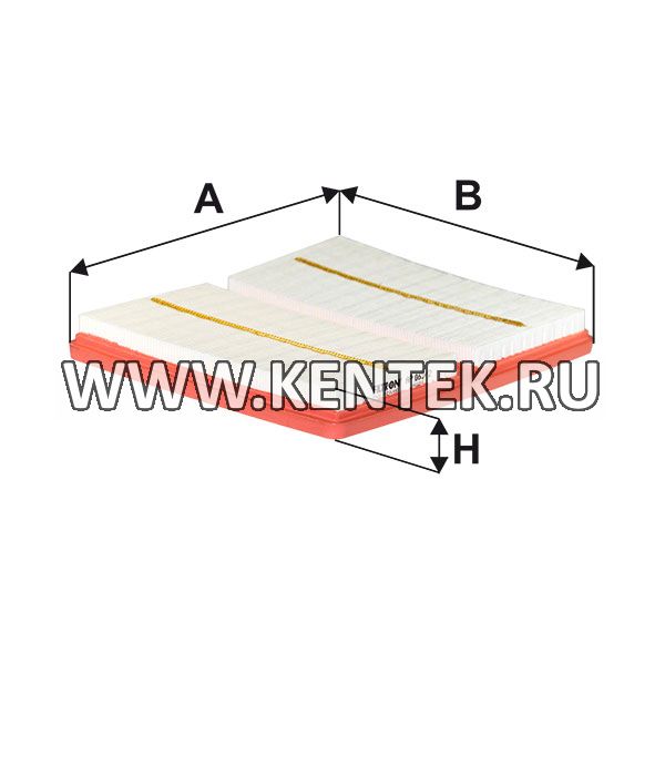 панельный воздушный фильтр FILTRON AP062/2 FILTRON  - фото, характеристики, описание.