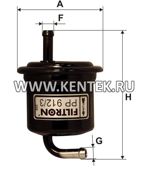 топливный фильтр коробочного типа FILTRON PP912/3 FILTRON  - фото, характеристики, описание.