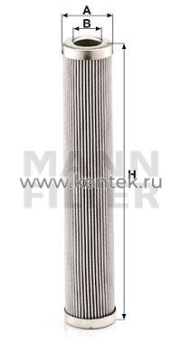 масляный фильтроэлемент высокого давления MANN-FILTER HD518 MANN-FILTER  - фото, характеристики, описание.