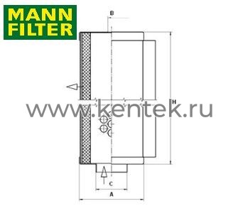 сепаратор воздух-масло MANN-FILTER LE5007 MANN-FILTER  - фото, характеристики, описание.
