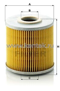 масляный фильтроэлемент MANN-FILTER H1029/1N MANN-FILTER  - фото, характеристики, описание.