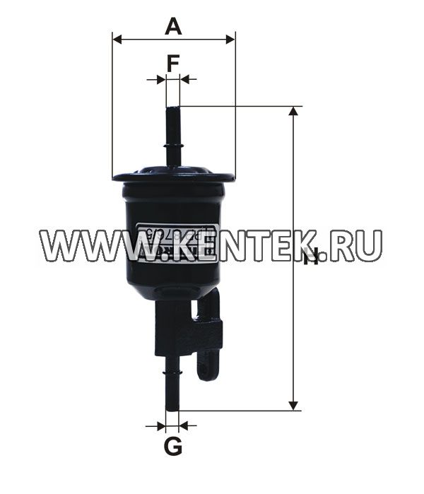 топливный фильтр коробочного типа FILTRON PP876/5 FILTRON  - фото, характеристики, описание.