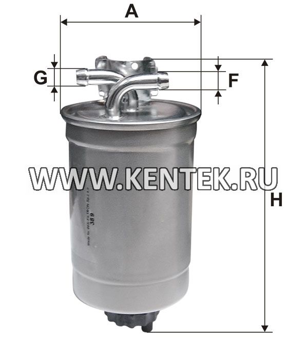 топливный фильтр коробочного типа FILTRON PP839/8 FILTRON  - фото, характеристики, описание.