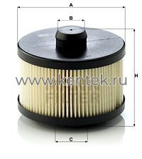 топливный фильтр без метал. частей MANN-FILTER PU10001X MANN-FILTER  - фото, характеристики, описание.
