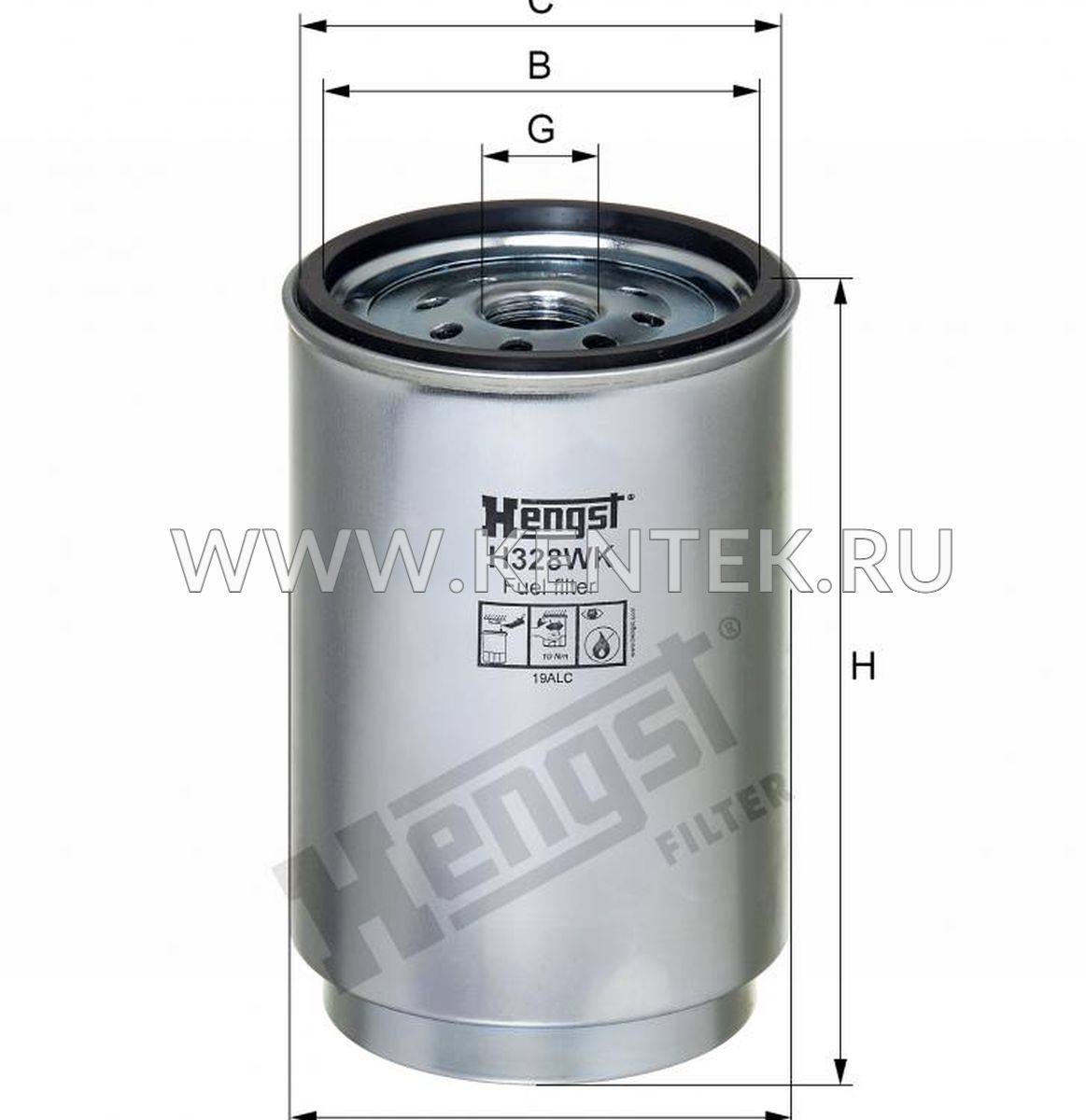  HENGST H328WK HENGST  - фото, характеристики, описание.