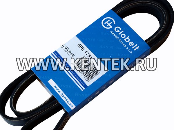 Ремень приводной поликлиновой GLOBELT 6PK1751 GLOBELT  - фото, характеристики, описание.