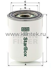 сепаратор воздух-масло, корпусной MANN-FILTER LB1374/2 MANN-FILTER  - фото, характеристики, описание.