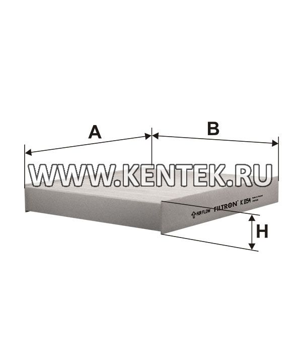 Салонный фильтр FILTRON K1154 FILTRON  - фото, характеристики, описание.