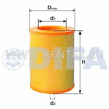 Фильтр воздушный DIFA DIFA4328 DIFA  - фото, характеристики, описание.