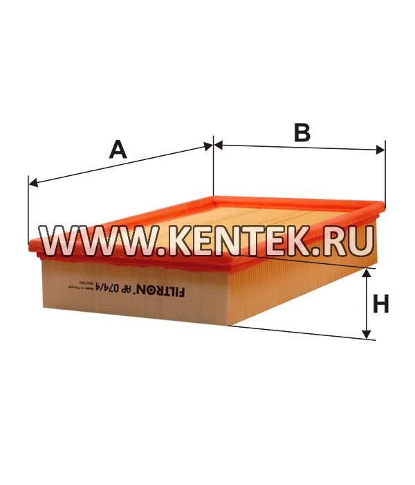 панельный воздушный фильтр FILTRON AP074/4 FILTRON  - фото, характеристики, описание.