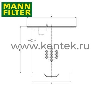  MANN-FILTER LE6009 MANN-FILTER  - фото, характеристики, описание.