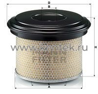 воздушный фильтр MANN-FILTER C27585/3 MANN-FILTER  - фото, характеристики, описание.