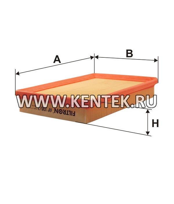 панельный воздушный фильтр FILTRON AP108/2 FILTRON  - фото, характеристики, описание.