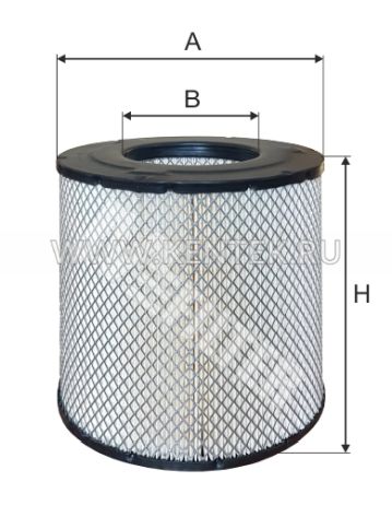 Воздушный фильтр MFILTER A8022 M-FILTER  - фото, характеристики, описание.