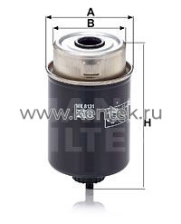 топливный фильтр MANN-FILTER WK813 MANN-FILTER  - фото, характеристики, описание.