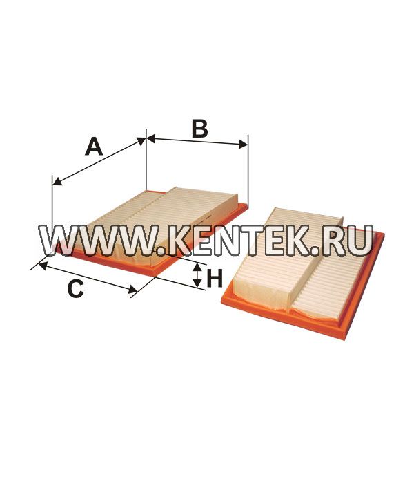 панельный воздушный фильтр FILTRON AP034/4-2X FILTRON  - фото, характеристики, описание.