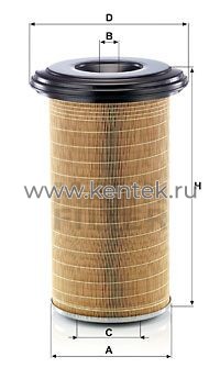 воздушный фильтр MANN-FILTER C24650/7 MANN-FILTER  - фото, характеристики, описание.