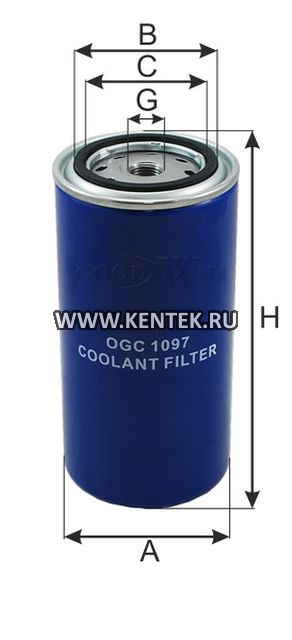 Фильтр охлаждающей жидкости GOODWILL OGC 1097 GOODWILL  - фото, характеристики, описание.