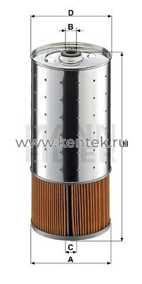 масляный фильтроэлемент комбинированный MANN-FILTER PF1055/1X MANN-FILTER  - фото, характеристики, описание.