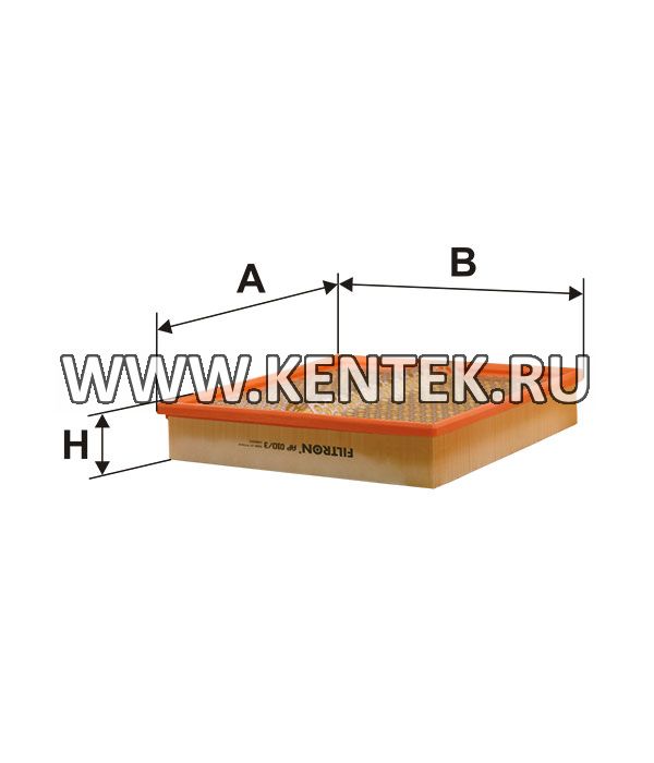 панельный воздушный фильтр FILTRON AP010/3 FILTRON  - фото, характеристики, описание.