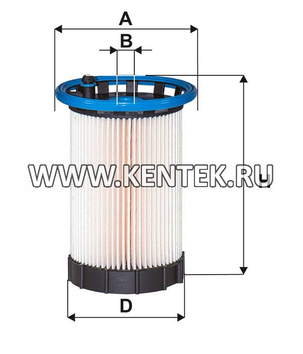 фильтрующий элемент топливного фильтра ECO (с пластиковыми крышками) FILTRON PE973/10 FILTRON  - фото, характеристики, описание.