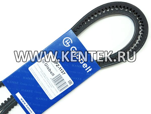 Ремень приводной зубчатый GLOBELT XPZ-1137 GLOBELT  - фото, характеристики, описание.