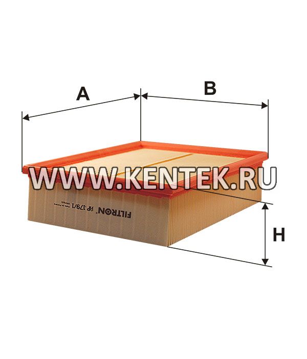 панельный воздушный фильтр FILTRON AP179/1 FILTRON  - фото, характеристики, описание.