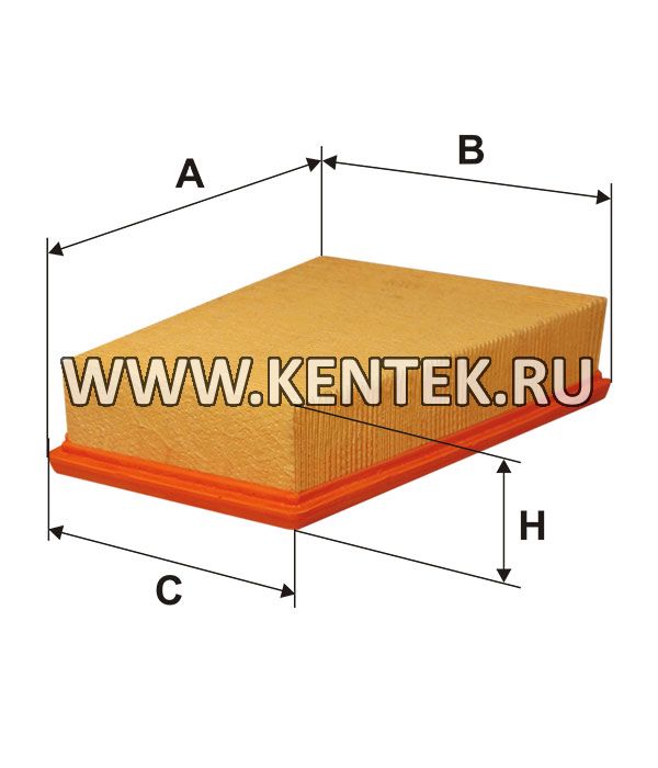 панельный воздушный фильтр FILTRON AP185/3 FILTRON  - фото, характеристики, описание.