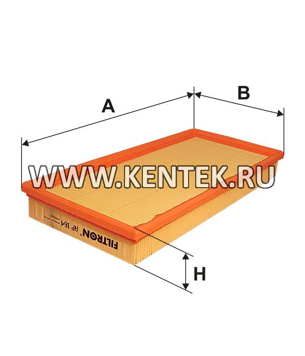 панельный воздушный фильтр FILTRON AP164 FILTRON  - фото, характеристики, описание.