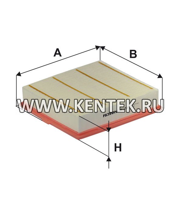 панельный воздушный фильтр FILTRON AP120/7 FILTRON  - фото, характеристики, описание.