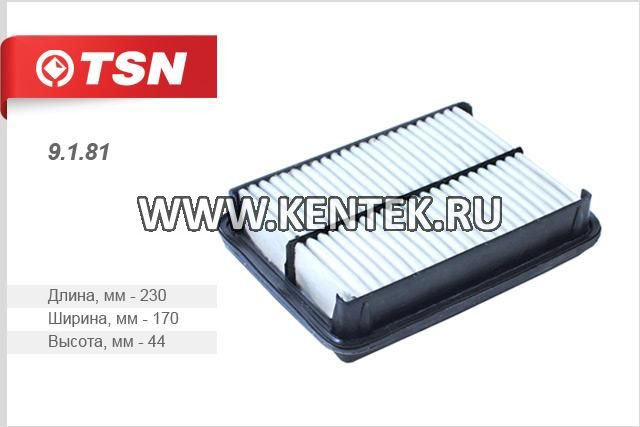 Фильтр воздушный TSN 9.1.8 TSN  - фото, характеристики, описание.