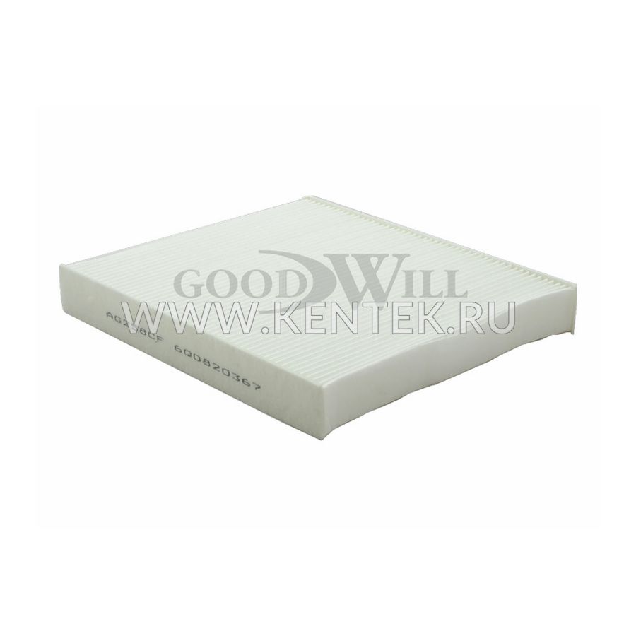 Фильтр салона GOODWILL AG 258 CF GOODWILL  - фото, характеристики, описание.