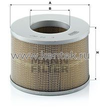 воздушный фильтр MANN-FILTER C22267 MANN-FILTER  - фото, характеристики, описание.