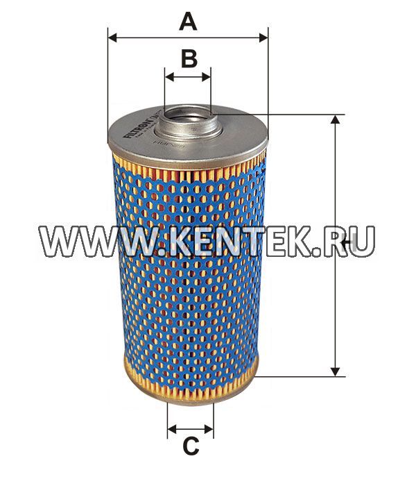 фильтрующий элемент масляного фильтра (с металлическими крышками) FILTRON OM517/1 FILTRON  - фото, характеристики, описание.