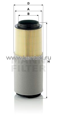 воздушный фильтр MANN-FILTER C12003 MANN-FILTER  - фото, характеристики, описание.