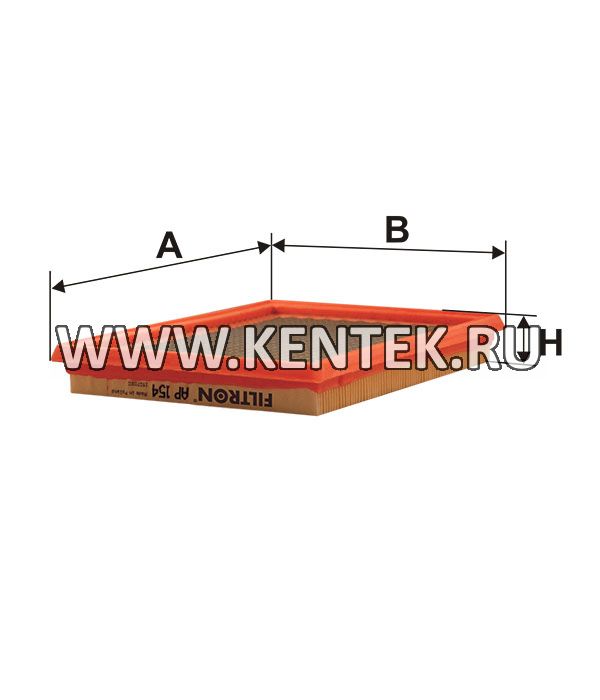 панельный воздушный фильтр FILTRON AP154 FILTRON  - фото, характеристики, описание.