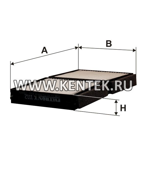 Салонный фильтр FILTRON K1112-2X FILTRON  - фото, характеристики, описание.