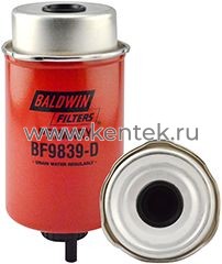 Топливный элемент основной со сливом Baldwin BF9839-D Baldwin  - фото, характеристики, описание.