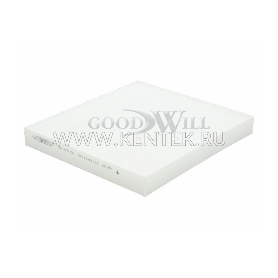 Фильтр салона GOODWILL AG 475 CF GOODWILL  - фото, характеристики, описание.