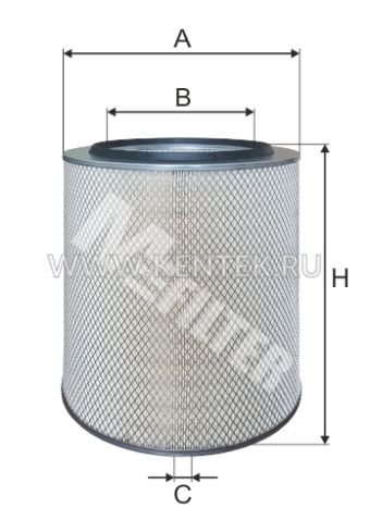 Воздушный фильтр MFILTER A870 M-FILTER  - фото, характеристики, описание.