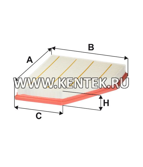 панельный воздушный фильтр FILTRON AP032/8 FILTRON  - фото, характеристики, описание.