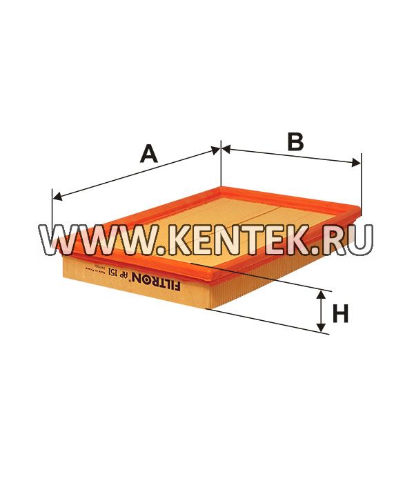 панельный воздушный фильтр FILTRON AP151 FILTRON  - фото, характеристики, описание.