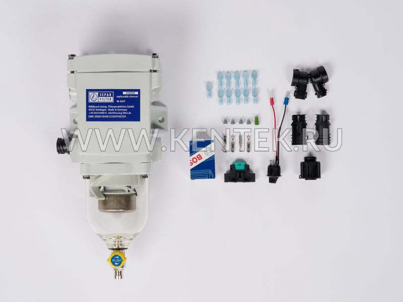 Фильтр топливный Сепар-2000/10/Н/12в/250вт SEPAR 062647 SEPAR  - фото, характеристики, описание.