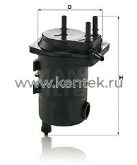 топливный фильтр MANN-FILTER WK939/10X MANN-FILTER  - фото, характеристики, описание.