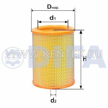 ФИЛЬТРУЮЩИЙ ЭЛЕМЕНТ ОЧИСТКИ ВОЗДУХА DIFA DIFA4309-01 DIFA  - фото, характеристики, описание.