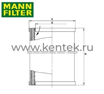 сепаратор воздух-масло MANN-FILTER LE9011 MANN-FILTER  - фото, характеристики, описание.