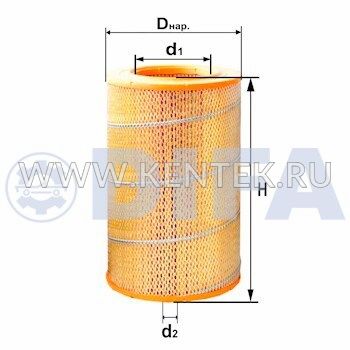 ФИЛЬТРУЮЩИЙ ЭЛЕМЕНТ ОЧИСТКИ ВОЗДУХА DIFA DIFA4318 DIFA  - фото, характеристики, описание.