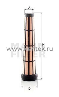 воздушный фильтр, вторичный MANN-FILTER CF6002 MANN-FILTER  - фото, характеристики, описание.